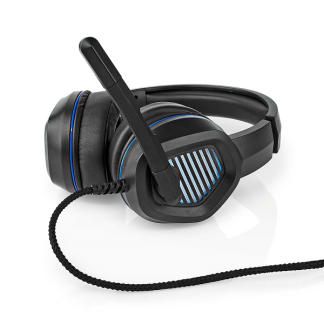 Nedis Gaming headset | Nedis | 2.1 meter (Bedraad, Jack 3.5 mm, Microfoon, led) GHST410BK K101504045 - 1