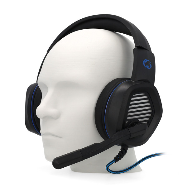 Nedis Gaming headset | Nedis | 2.1 meter (Bedraad, Jack 3.5 mm, Microfoon, led) GHST410BK K101504045 - 1