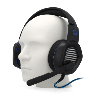 Nedis Gaming headset | Nedis | 2.1 meter (Bedraad, Jack 3.5 mm, Microfoon, led) GHST410BK K101504045