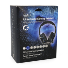 Nedis Gaming headset | Nedis | 2.1 meter (Bedraad, Jack 3.5 mm, Microfoon, led) GHST410BK K101504045 - 4