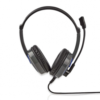 Nedis Gaming headset | Nedis | 2.2 meter (Bedraad, Jack 3.5 mm, Microfoon, Zwart) GHST200BK K170105046 - 