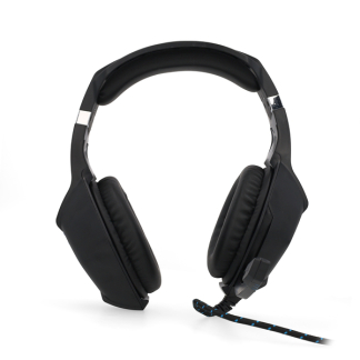 Nedis Gaming headset | Nedis | 2.2 meter (Bedraad, Jack 3.5 mm, Microfoon, led) GHST250BK K101504044 - 2