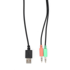Nedis Gaming luidsprekers | Nedis (30 watt, RGB) GSPRSB21020BK K101504048 - 3