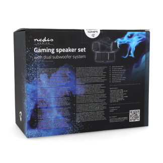 Nedis Gaming luidsprekers | Nedis (48 watt, led) GSPR21022BK K101504025 - 7
