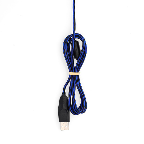Nedis Gaming muis | Nedis (USB, 6-knops, 1200-3600 dpi, Blauw/Groen) GMWD210BK K101504017 - 4