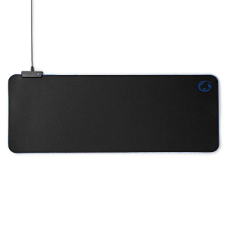 Nedis Gaming muismat | Nedis | 300 x 800 mm (RGB, Antislip) GMPDL210BK K101504010 - 1