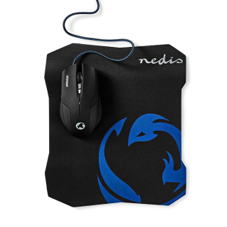 Nedis Gaming set | Nedis (Muis, Muismat) GMMP100BK K101504005 - 1