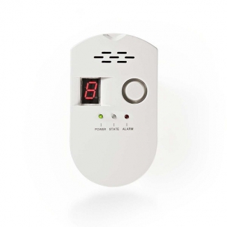 Nedis Gasmelder | Nedis (Netstroom, 85 dB) DTCTG10CWT N170501207 - 1