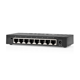 Nedis Gigabit switch | Nedis | 8 poorten (1 Gbps) NSWH8P110BK K020610049 - 1