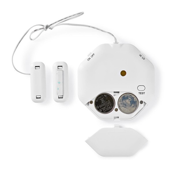 Nedis Glasbreukmelder | Nedis (Batterijen, Magnetische sensor, 85 dB) ALRMGBD20WT K170501122 - 3