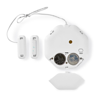 Nedis Glasbreukmelder | Nedis (Batterijen, Magnetische sensor, 85 dB) ALRMGBD20WT K170501122 - 3