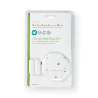 Nedis Glasbreukmelder | Nedis (Batterijen, Magnetische sensor, 85 dB) ALRMGBD20WT K170501122 - 4