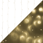 Nedis Gordijnverlichting met app | Nedis SmartLife | 3 x 3 meter  (200 LEDs, Wifi, Timer, Warm wit, Binnen/Buiten) WIFILXC01W200 A151200108 - 1
