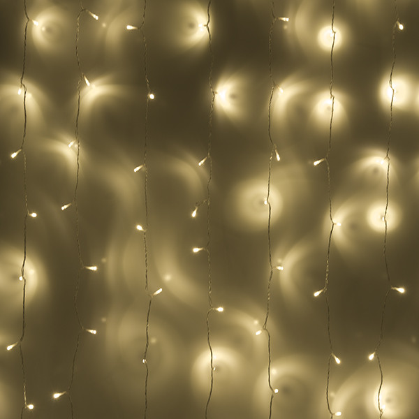 Nedis Gordijnverlichting met app | Nedis SmartLife | 3 x 3 meter (200 leds, Wifi, Timer, Binnen/Buiten, Warm wit) WIFILXC01W200 A151200108 - 3