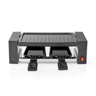 Nedis Gourmetstel | Nedis | 2 personen (Raclette, Grill, 400W) FCRA210FBK2 K170108141 - 