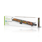 Nedis Grillplaat | Nedis | 4 tot 6 personen (1800W) FCTE110EBK90 N170108003 - 4