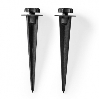 Nedis Grondpen | Nedis | 17.5 cm (2 stuks, Aluminium) FLMT10BK2 K170108346 - 1