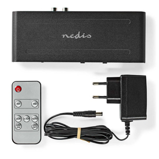 Nedis HDMI audio extractor | Nedis | 4K@60Hz (HDMI, Toslink, Jack, Composiet, Afstandsbediening) VEXT3480AT K170108319 - 5