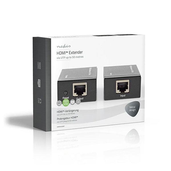 Nedis HDMI extender | Nedis | Tot 50 meter over UTP (Cat5e/6, Full HD) VREP3450AT K040100017 - 2
