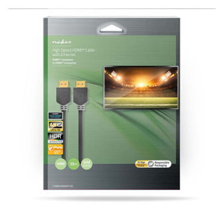 Nedis HDMI kabel 1.4 | Nedis | 15 meter (4K@30Hz) CVBW34000AT150 N010101187 - 2