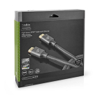 Nedis HDMI kabel 2.0 | Nedis | 10 meter (4K@30Hz, HDR, Nylon, Antraciet) CVTB34000GY100 K010101499 - 2