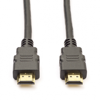 Nedis HDMI kabel 2.0b | Nedis | 1 meter (4K@60Hz, HDR, Zwart) CVGL34050BK10 CVGP34050BK10 K010101469 - 