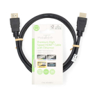 Nedis HDMI kabel 2.0b | Nedis | 1 meter (4K@60Hz, HDR, Zwart, Premium gecertificeerd) CVGL34050BK10 CVGP34050BK10 K010101469 - 2