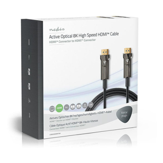 Nedis HDMI kabel 2.1 | Nedis | 15 meter (8K@60Hz, Glasvezel, HDR) CVBG3500BK150 K010101490 - 3