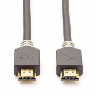 Nedis HDMI kabel 2.1 | Nedis | 1 meter (8K@60Hz, HDR, Antraciet) CVBP35000BK10 CVBW35000BK10 K010101465 - 1