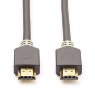 Nedis HDMI kabel 2.1 | Nedis | 1 meter (8K@60Hz, HDR, Antraciet) CVBP35000BK10 CVBW35000BK10 K010101465 - 