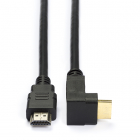 Nedis HDMI kabel 4K | Nedis | 1.5 meter (30Hz, 90° haaks) CVGP34200BK15 A010101046