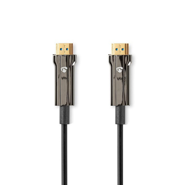 Nedis HDMI kabel 4K | Nedis | 10 meter (120Hz, 8K@60Hz, Glasvezel, HDR) CVBG3500BK100 A010101489 - 1
