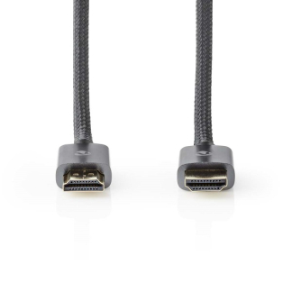 Nedis HDMI kabel 4K | Nedis | 5 meter (120Hz, 8K@60Hz, HDR, Donkergrijs) CVTB35000GY50 A010101077 - 2