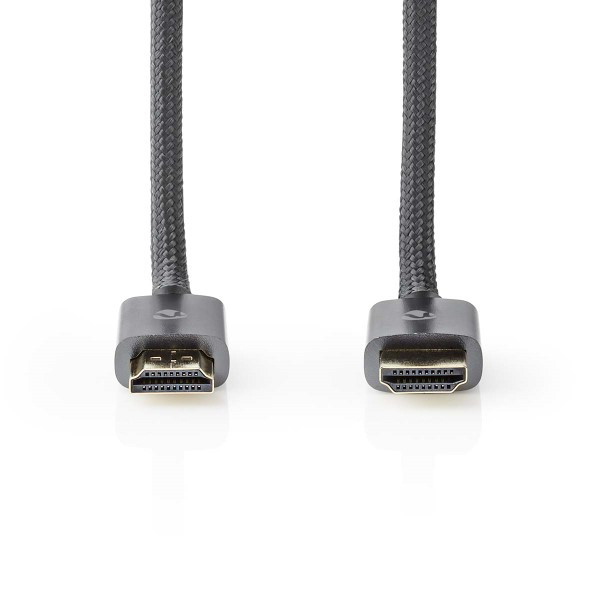 Nedis HDMI kabel 8K | Nedis | 3 meter (60Hz, HDR, Donkergrijs) CVTB35000GY30 B010101053 - 2