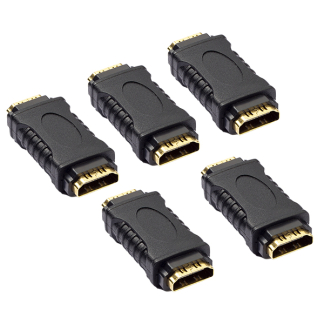 HDMI koppelstuk | 5 stuks | Nedis (4K@30Hz, Verguld)