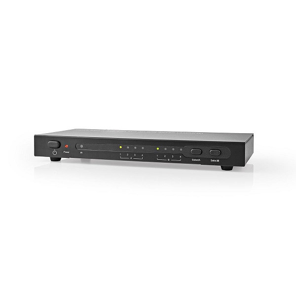 Nedis HDMI matrix | Nedis | 4- naar 2-poorts (Afstandsbediening, 4K@30Hz, HDCP) VMAT3462AT K020100045 - 1