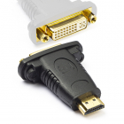 Nedis HDMI naar DVI adapter | Nedis (DVI-D, Dual Link, Verguld) CVGP34910BK N050100040