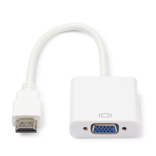 Nedis HDMI naar VGA adapter | Nedis | 0.2 meter (Jack 3.5 mm, Full HD) CCGB34900WT02 CCGP34900WT02 N010113001 - 1