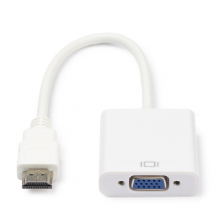 Nedis HDMI naar VGA adapter | Nedis | 0.2 meter (Jack 3.5 mm, Full HD) CCGB34900WT02 CCGP34900WT02 N010113001 - 1