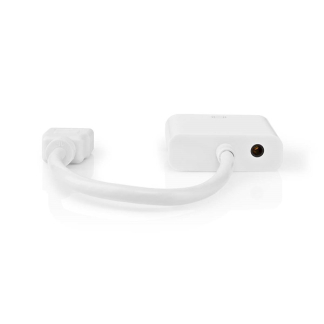 Nedis HDMI naar VGA adapter | Nedis | 0.2 meter (Jack 3.5 mm, Full HD) CCGB34900WT02 CCGP34900WT02 N010113001 - 2