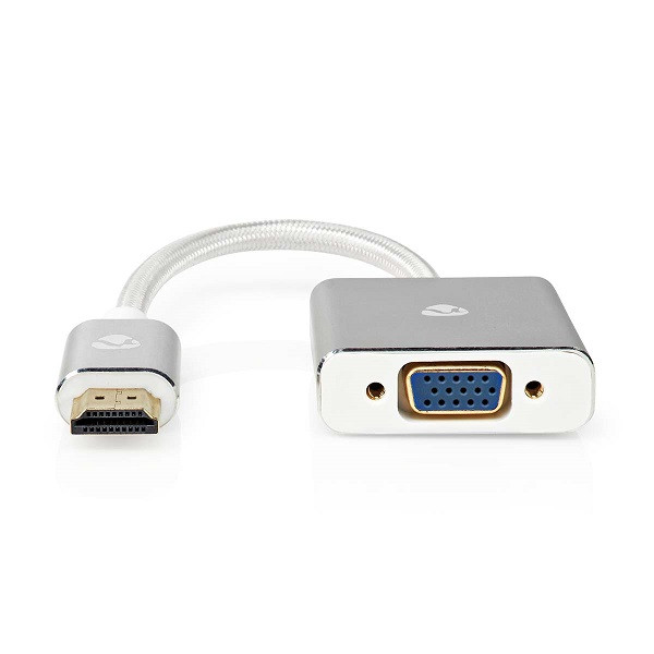 Nedis HDMI naar VGA adapter | Nedis | 0.2 meter (Jack 3.5 mm, Full HD, Nylon) CCTB34900AL02 K010113008 - 1