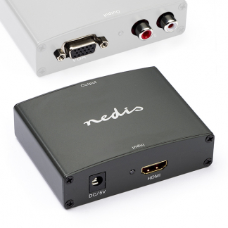 Nedis HDMI naar VGA adapter | Nedis (2 x Tulp, Full HD, 3D) VCON3411AT N070104003 - 