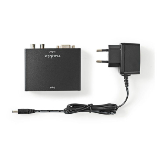 Nedis HDMI naar VGA adapter | Nedis (2 x Tulp, Full HD, 3D) VCON3450AT K070104004 - 3