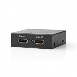 Nedis HDMI splitter | Nedis | 2 poorts (4K@60Hz, HDCP 2.2, Actief) VSPL3472AT K030100022 - 1