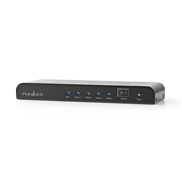 Nedis HDMI splitter | Nedis | 4-poorts (4K@60Hz, HDCP, Actief) VSPL3474AT K030100024 - 1