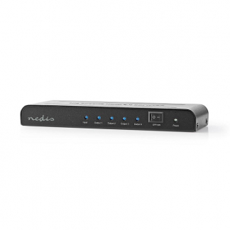 Nedis HDMI splitter | Nedis | 4-poorts (4K@60Hz, HDCP, Actief) VSPL3474AT K030100024 - 1