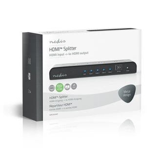 Nedis HDMI splitter | Nedis | 4-poorts (4K@60Hz, HDCP, Actief) VSPL3474AT K030100024 - 2