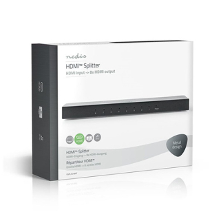 Nedis HDMI splitter | Nedis | 8-poorts (4K@60Hz, HDCP, Actief) VSPL3478AT K030100025 - 2