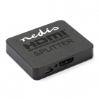 HDMI splitter - Nedis - 2 poorts (4K@30Hz, HDCP, Actief)