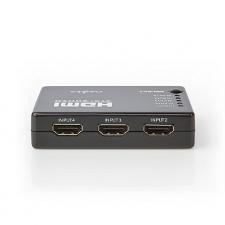 Nedis HDMI switch | 5-poorts (Full HD, Handmatig) VSWI3455BK K020100044 - 